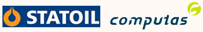 Combined logo of Computas and Statoil