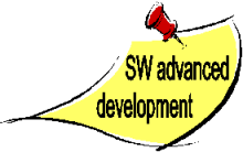 note with text Semantic web advanced development