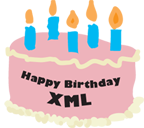 xml birthday cake
