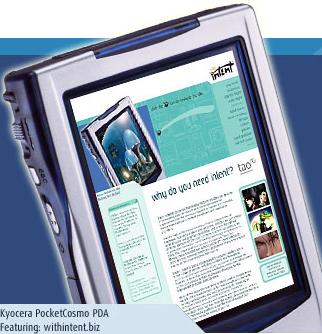 Kyocera PocketCosmo PDA