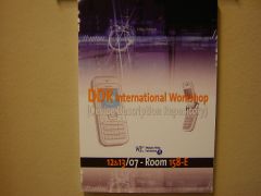 Workshop Poster on display in Telefonica