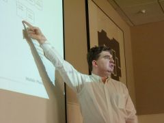 Chris illustrates MPW presentation