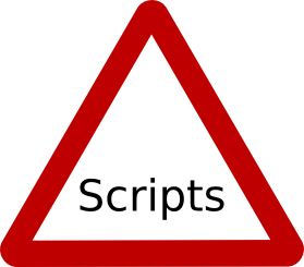 Do not rely on scripts