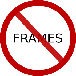 Say no to Frames