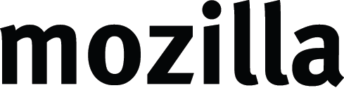 text logo with mozilla phrase