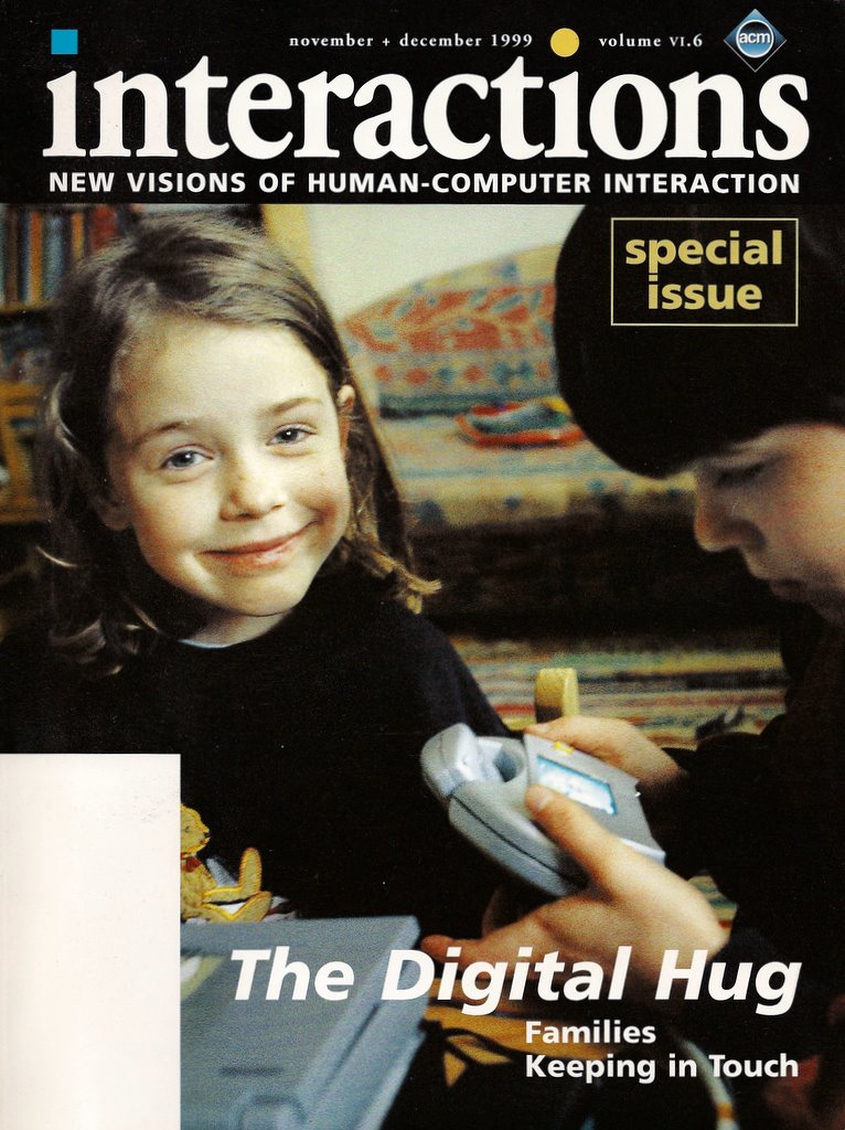Interactions cover The Digital Hug