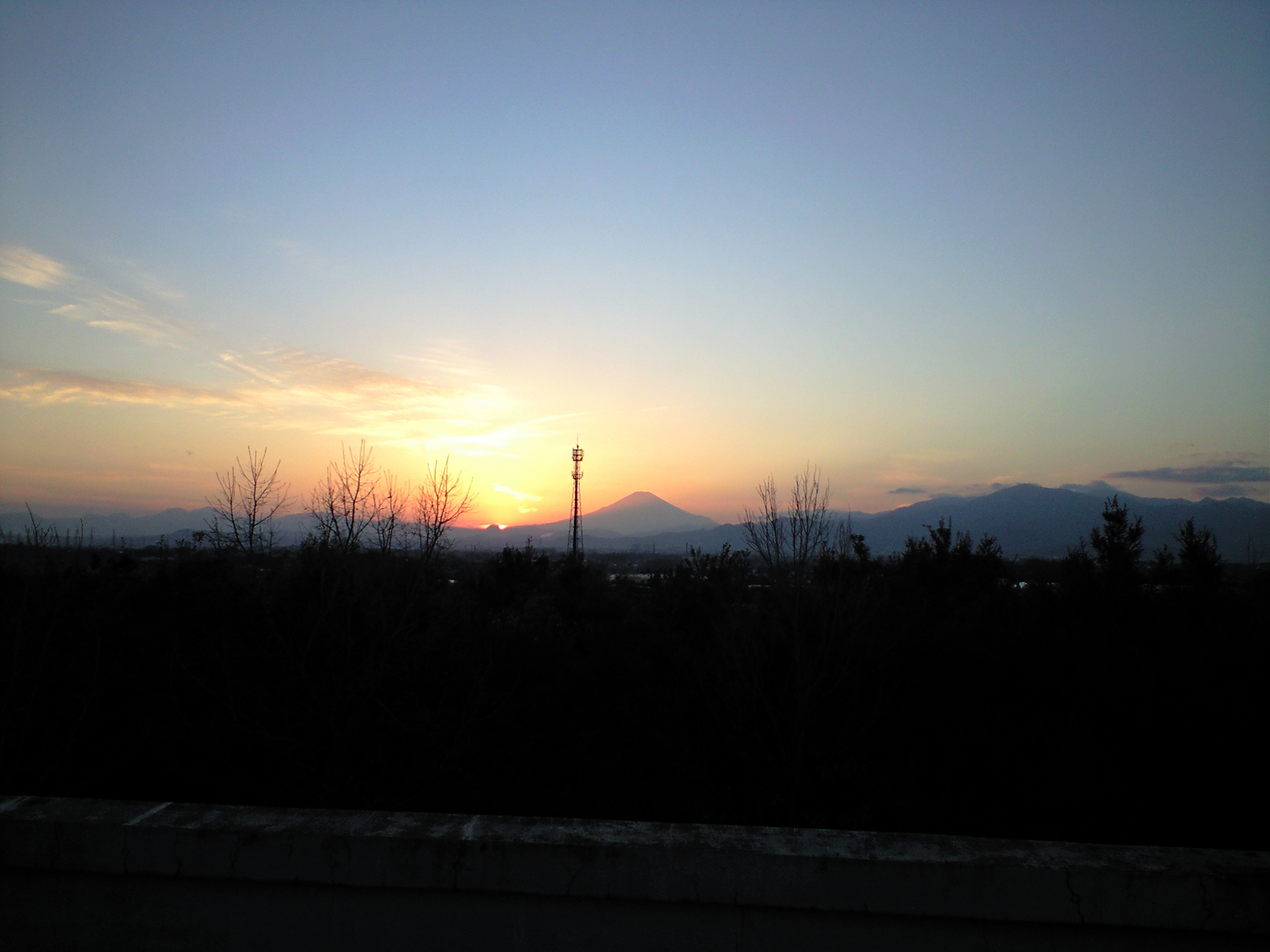 sunset at SFC