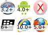 Supported in Safari on iOS from version 4.0, Supported in Blackberry browser from version 5.0, Supported in Internet Explorer on Windows Phone from version 10, Supported in Firefox mobile from version 10, Supported in Android browser from version 4, Not supported in Opera mobile