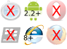 Not supported in Safari on iOS, Not supported in Blackberry browser, Supported in Internet Explorer on Windows Phone from version 8, Not supported in Firefox mobile, Supported in Android browser from version 2.2, Not supported in Opera mobile