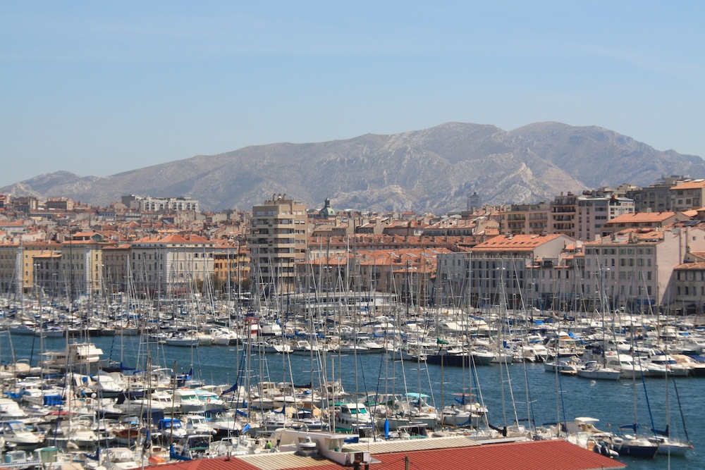 View of the 'Vieux Port' of Marseille