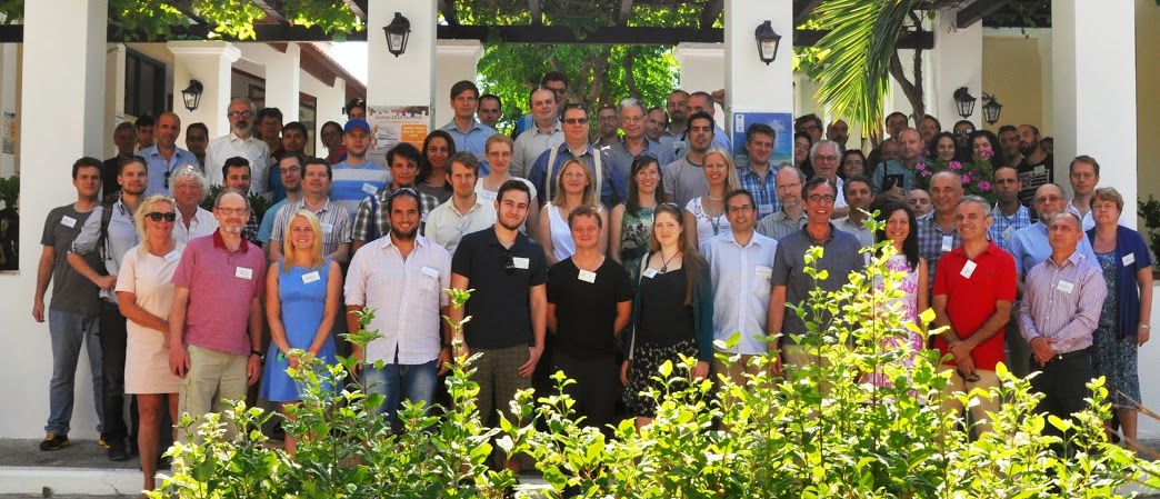 The 'Family Photo' of all attendees of the first day of the Samos Summit