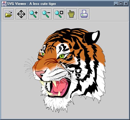 the tiger image with the csiro viewer