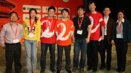 The Local Team of WWW2008 together with WWW2008 Conference Chair and W3C China Office manager Jinpeng Huai