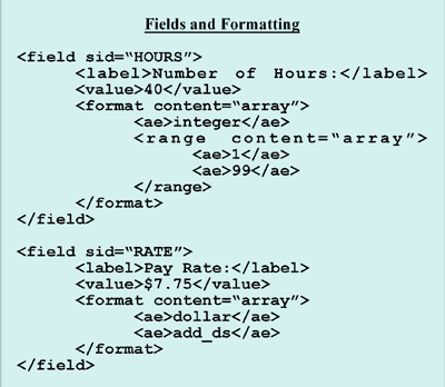 Fields and Formatting Code Sample