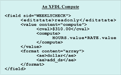 XFDL Compute Code Sample