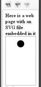 SVG scaled to a proportion of size of web page