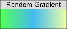 gradient changing from green to blue to pale yellow