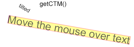 after application of getCTM: rectangle bounds text