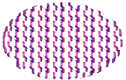 vertically striped by matrix