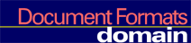 Document Formats Domain