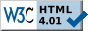 HTML 4.01 Transitional valido!