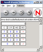 Calculator in Novell