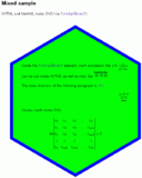Screenshot for An XHTML + MathML + SVG Profile