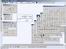 Screenshot for MathML Editor for Flash