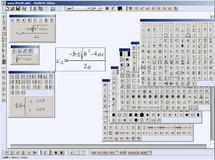 Screenshot for MathML Editor for Flash
    & Flex