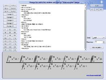 Screenshot for MathML Formula for Flash