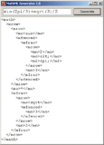 Screenshot for MathML Generator