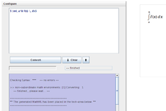Screenshot for MathToWeb