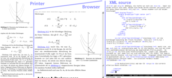 Screenshot for The tbook system for XML Authoring