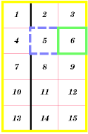 An example of a table with collapsed borders