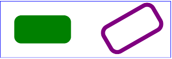 Example rect02 - rounded rectangles expressed in user coordinates