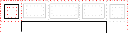 the top left corner box with margin, border, and padding,
nested within intersection of the page's top and left margins
