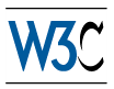 logo del w3c con fuente BaseTwelve