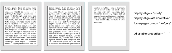 Three pages of text; the first two are full, and the third is partially filled.