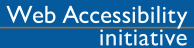 Web Accessibility Initiative (WAI)
        logo