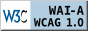 WAI-A conform to W3C WCAG 1.0