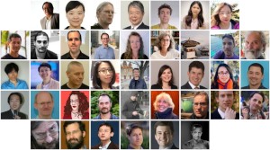 profile picture collage of the W3C staff