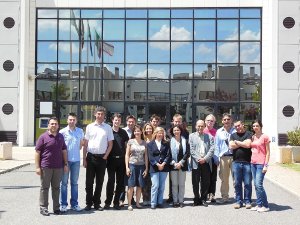 group photo at ISTI-CNR, Pisa, 14 June 2012
