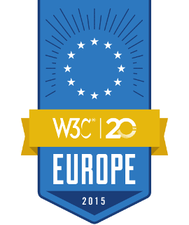 Banner for W3C 20th anniversary in Europe