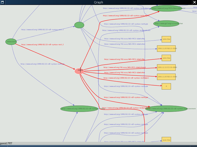 image:Selecting a resource and associated properties