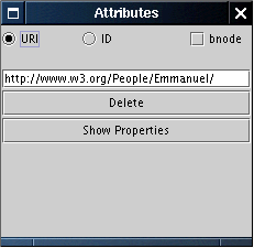 image:Attributes panel