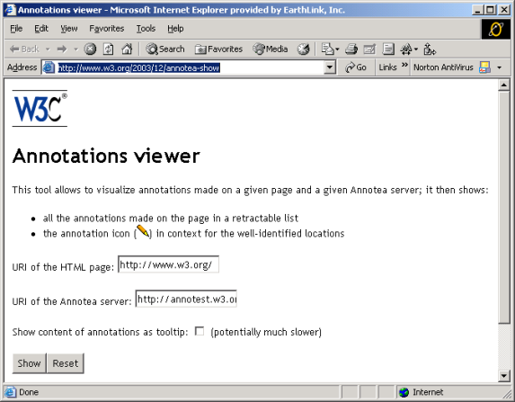 image of page: http://www.w3.org/2003/12/annotea-show
