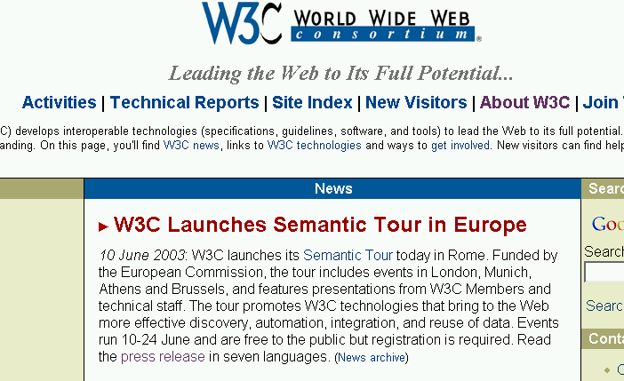Semantic Tour top news