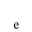 LATIN SUBSCRIPT SMALL LETTER E