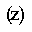 PARENTHESIZED LATIN SMALL LETTER Z