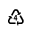 RECYCLING SYMBOL FOR TYPE-4 PLASTICS